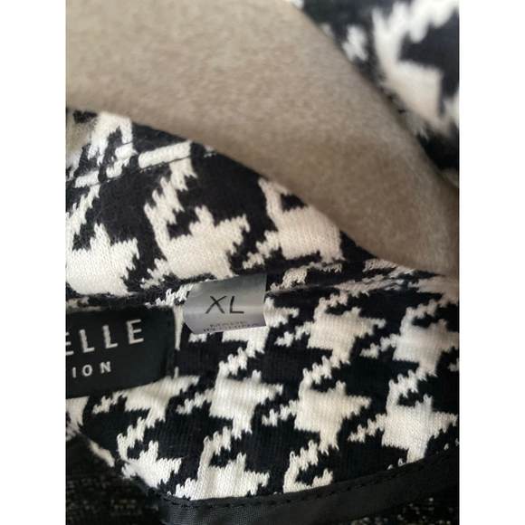Bagatelle Collection Houndstooth Blazer Jacket Coat Double Breasted XL Classic - Picture 6 of 7